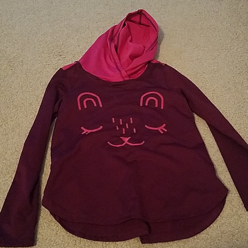 Size 6 Tea brand activewear hoodie